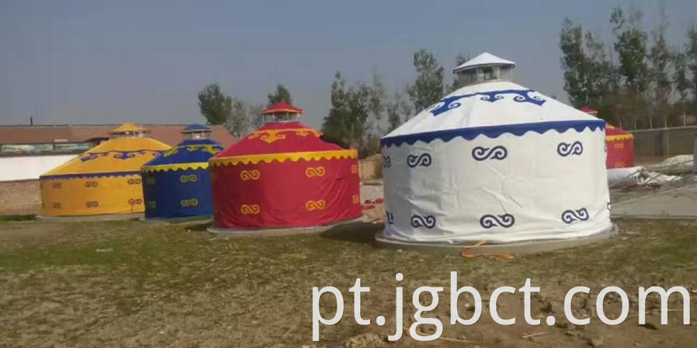 Outdoor leisure yurts